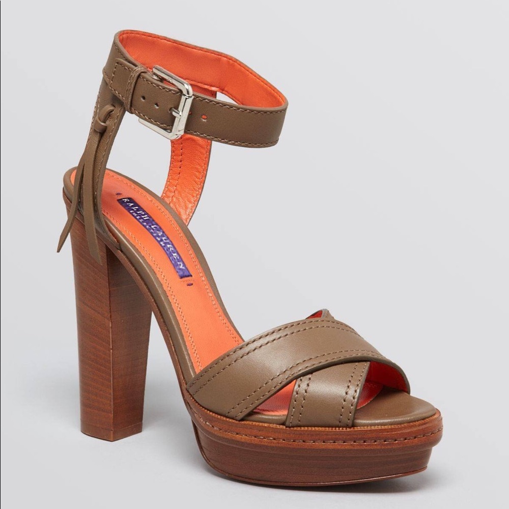 Ralph Lauren high heel sandals